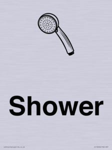 Dementia Shower sign
